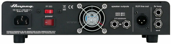 Solid-State Bass Amplifier Ampeg PF-350 - 2