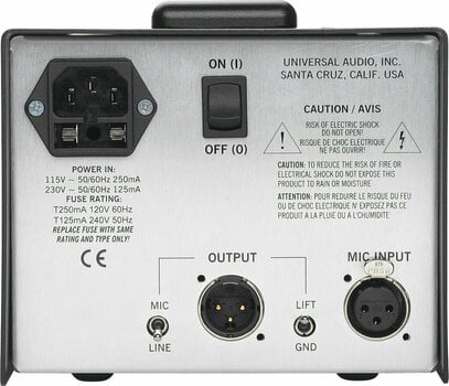 Mikrofónový predzosilňovač Universal Audio Solo 610 Mikrofónový predzosilňovač - 3