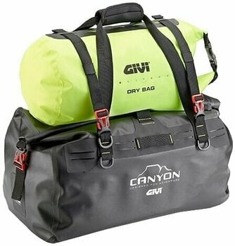 Motorcycle Backpack Givi T520 Dry Bag Yellow 18L - 2