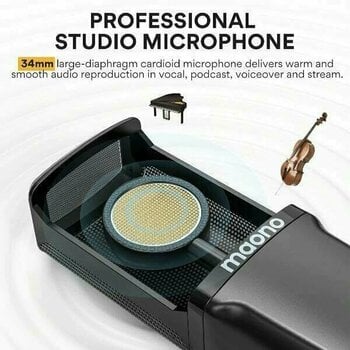 Condensatormicrofoon voor studio Maono AU-PM500T Condensatormicrofoon voor studio - 3