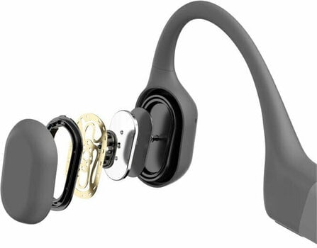 Bone Conduction Headphones Shokz OpenRun Standard Grey - 3