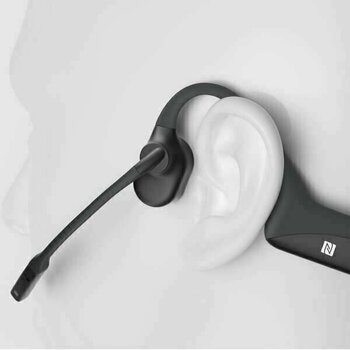 Bone Conduction Headphones Shokz OpenComm Black - 4