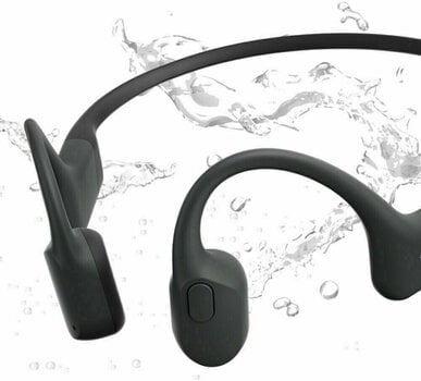 Bone Conduction Headphones Shokz OpenRun Standard Black - 4