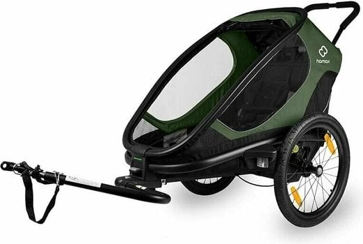 Child seat/ trolley Hamax Outback One Green/Black Child seat/ trolley - 2