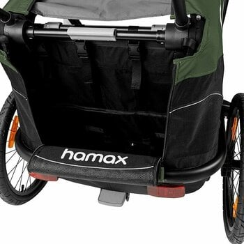 Dziecięce siodełko / wózek Hamax Outback One Green/Black Dziecięce siodełko / wózek - 4