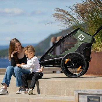 Kindersitz /Beiwagen Hamax Outback One Green/Black Kindersitz /Beiwagen - 7