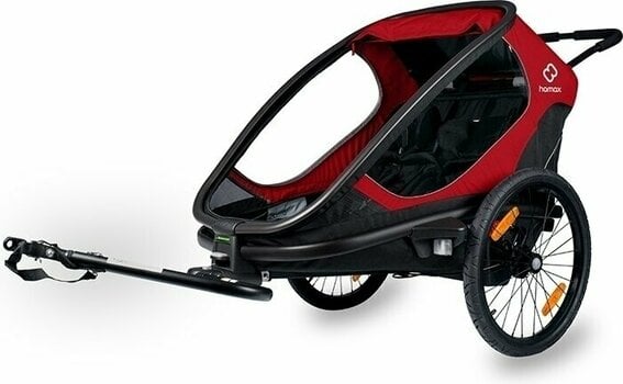 Kindersitz /Beiwagen Hamax Outback One Red/Black Kindersitz /Beiwagen - 2