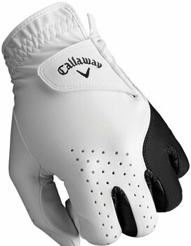 Gloves Callaway Weather Spann Golf Glove Men LH White M/L 2-Pack 2019 - 3