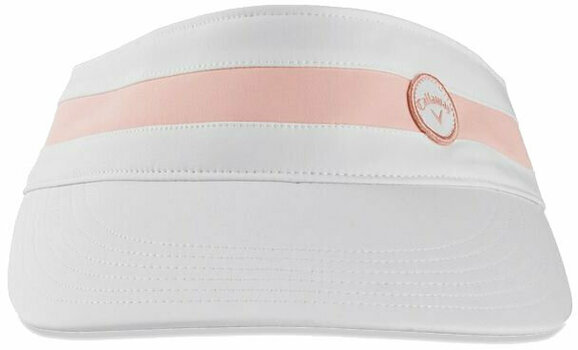 Kapa za golf Callaway Ladies Visor White/Pink 2022 - 2