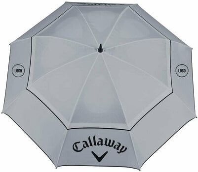 Deštníky Callaway Shield 64 Umbrella Grey/Black 2022 - 2