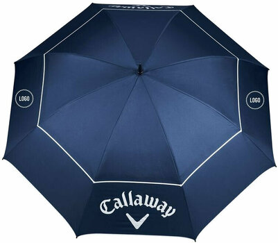 Deštníky Callaway Shield 64 Umbrella Navy/White 2022 - 2