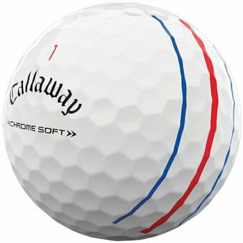 Нова топка за голф Callaway Chrome Soft Triple Track 2022 - 3