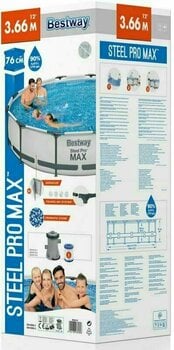 Aufblasbares Schwimmbecken Bestway Steel Pro Max 6473 L Aufblasbares Schwimmbecken - 5