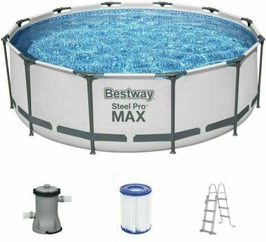 Aufblasbares Schwimmbecken Bestway Steel Pro Max 9150 L Aufblasbares Schwimmbecken - 2