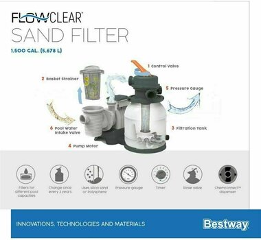 Filterung, Reinigung für Schwimmbecken Bestway Flowclear Filterung, Reinigung für Schwimmbecken - 6