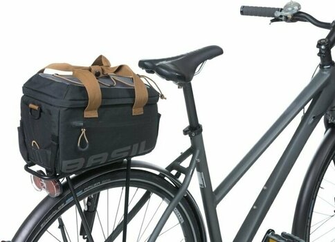 Cyklistická taška Basil Miles Trunk Bicycle Bag Black Slate 7 L - 6