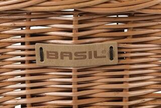 Ciclotransportador Basil Bremen Wicker Basket Cesto de bicicleta Natural - 4