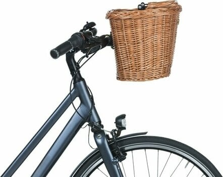 Fietsendrager Basil Bremen Wicker Basket Natural Bicycle basket - 7