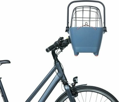 Cyclo-carrier Basil Buddy KF Dog Basket Faded Denim 32 L Bicycle basket - 7