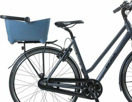 Cyclo-bærer Basil Buddy MIK Dog Basket Cykelkurv Faded Denim 32 L - 8