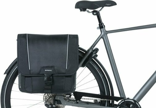 Cyklistická taška Basil Sport Design Double Bicycle Bag Black 32 L - 7