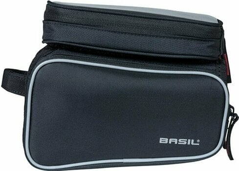 Kerékpár táska Basil Sport Design Top Tube Frame Bag Black 1,5 L - 5