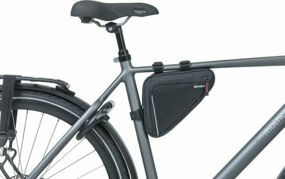 Bolsa de bicicleta Basil Sport Design Triangle Frame Black 1,7 L Bolsa de bicicleta - 6