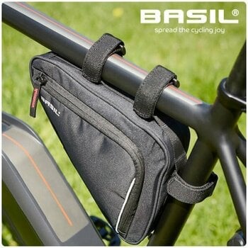 Cyklistická taška Basil Sport Design Triangle Frame Black 1,7 L - 8
