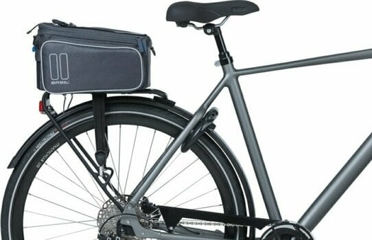 Cyklistická taška Basil Sport Design Trunk Bag Graphite 7 - 15 L - 9