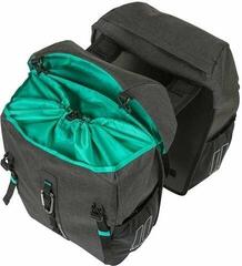 Fahrradtasche Basil Discovery 365D Doppelte Fahrradreisetasche Black Melee 18 L - 2
