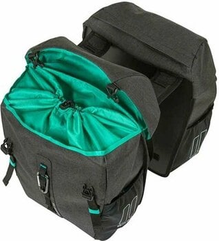 Borsa bicicletta Basil Discovery 365D Double Bicycle Bag Black Melee 18 L - 3