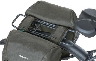 Fahrradtasche Basil Discovery 365D Doppelte Fahrradreisetasche Black Melee 18 L - 3