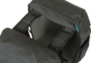 Fahrradtasche Basil Discovery 365D Doppelte Fahrradreisetasche Black Melee 18 L - 4