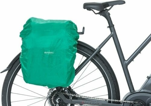 Kerékpár táska Basil Discovery 365D Double Bicycle Bag Black Melee 18 L - 10