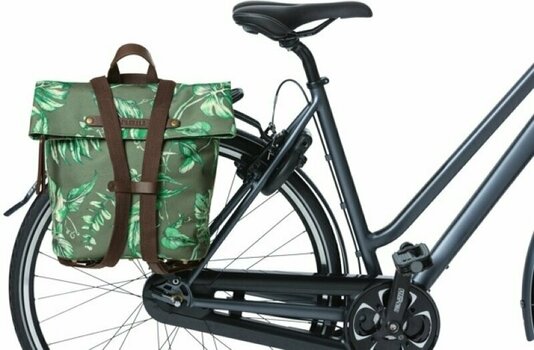 Bolsa de bicicleta Basil Ever-Green Daypack Bolsa de viaje para bicicleta Thyme Green 14 - 19 L - 7