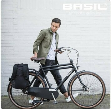 Hátizsák kerékpározáshoz Basil Flex Backpack Black Hátizsák - 9