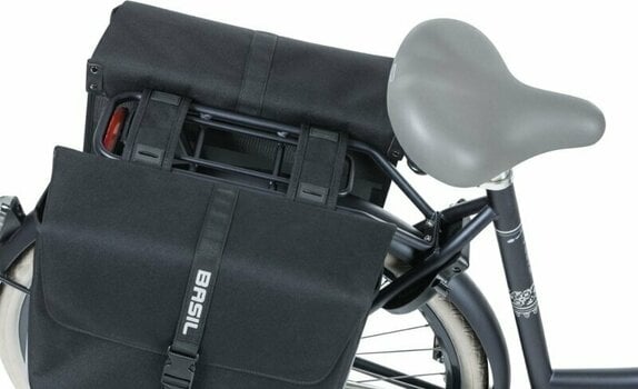 Cykeltaske Basil Forte Double Bicycle Bag Black 35 L - 8