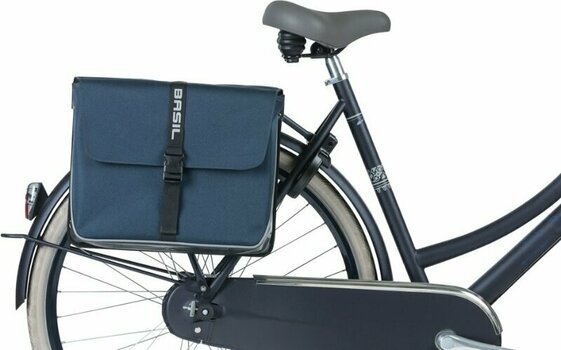 Geantă pentru bicicletă Basil Forte Double Bicycle Bag Navy Blue/Black 35 L - 7