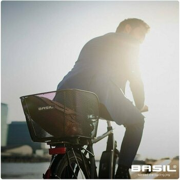 Cyclo-carrier Basil Icon Basket Black L Bicycle basket - 2
