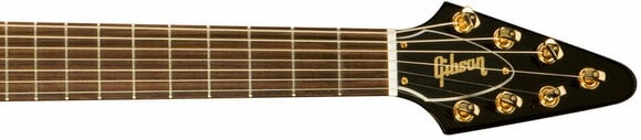 7-string Electric Guitar Gibson Flying V 7-String Ebony B-Stock - 3