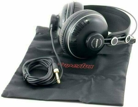 On-ear Headphones Superlux HD-662F Black-White - 3