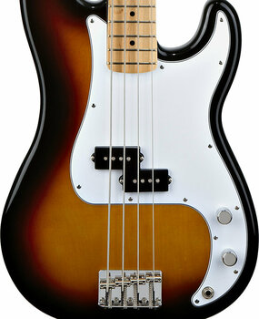 Bas electric Fender Standard Precision Bass MN Brown Sunburst - 3