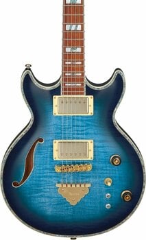 Elektrische gitaar Ibanez AR520HFM-LBB Light Blue Burst - 4