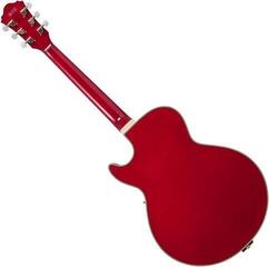 Halvakustisk guitar Ibanez GB10SEFM-SRR Sapphire Red Halvakustisk guitar - 1