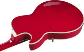 Halvakustisk guitar Ibanez GB10SEFM-SRR Sapphire Red Halvakustisk guitar - 6