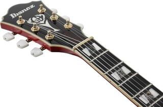 Halvakustisk guitar Ibanez GB10SEFM-SRR Sapphire Red Halvakustisk guitar - 7