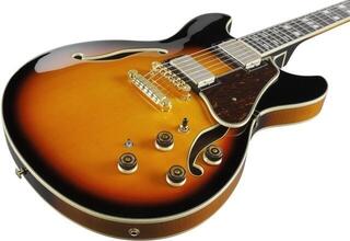 Poolakustiline kitarr Ibanez AS113-BS Brown Sunburst Poolakustiline kitarr - 3