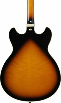 Semiakustická kytara Ibanez AS113-BS Brown Sunburst - 7