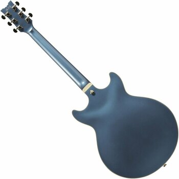 Semiakustická gitara Ibanez AMH90-PBM Prussian Blue Metallic - 2
