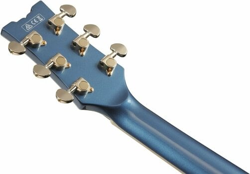 Semi-akoestische gitaar Ibanez AMH90-PBM Prussian Blue Metallic - 9